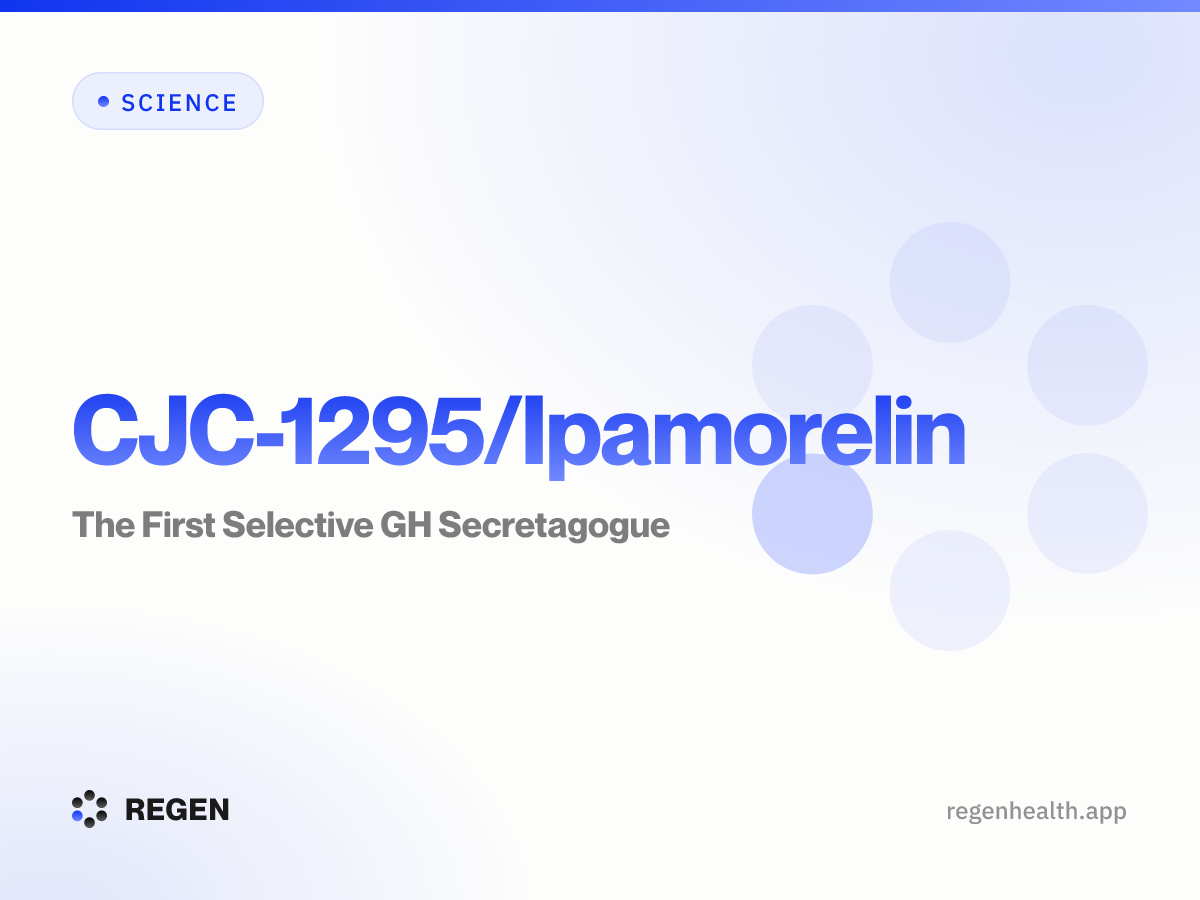 CJC-1295/Ipamorelin: The First Selective GH Secretagogue