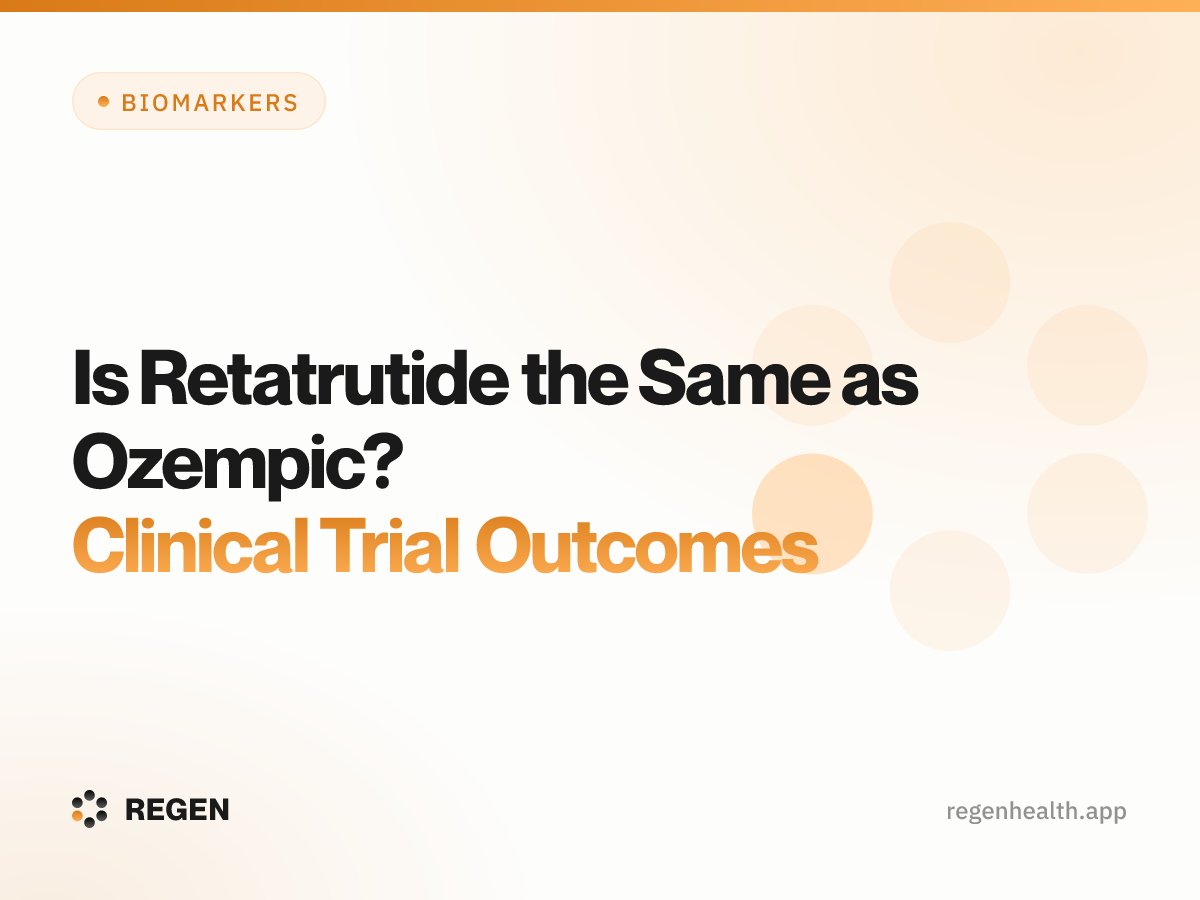Is Retatrutide the Same as Ozempic? Clinical Trial Outcomes