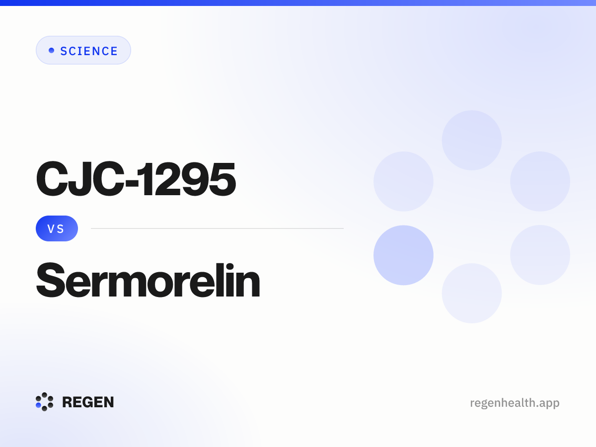 Pharmacokinetic Profiles: CJC-1295 vs. Sermorelin