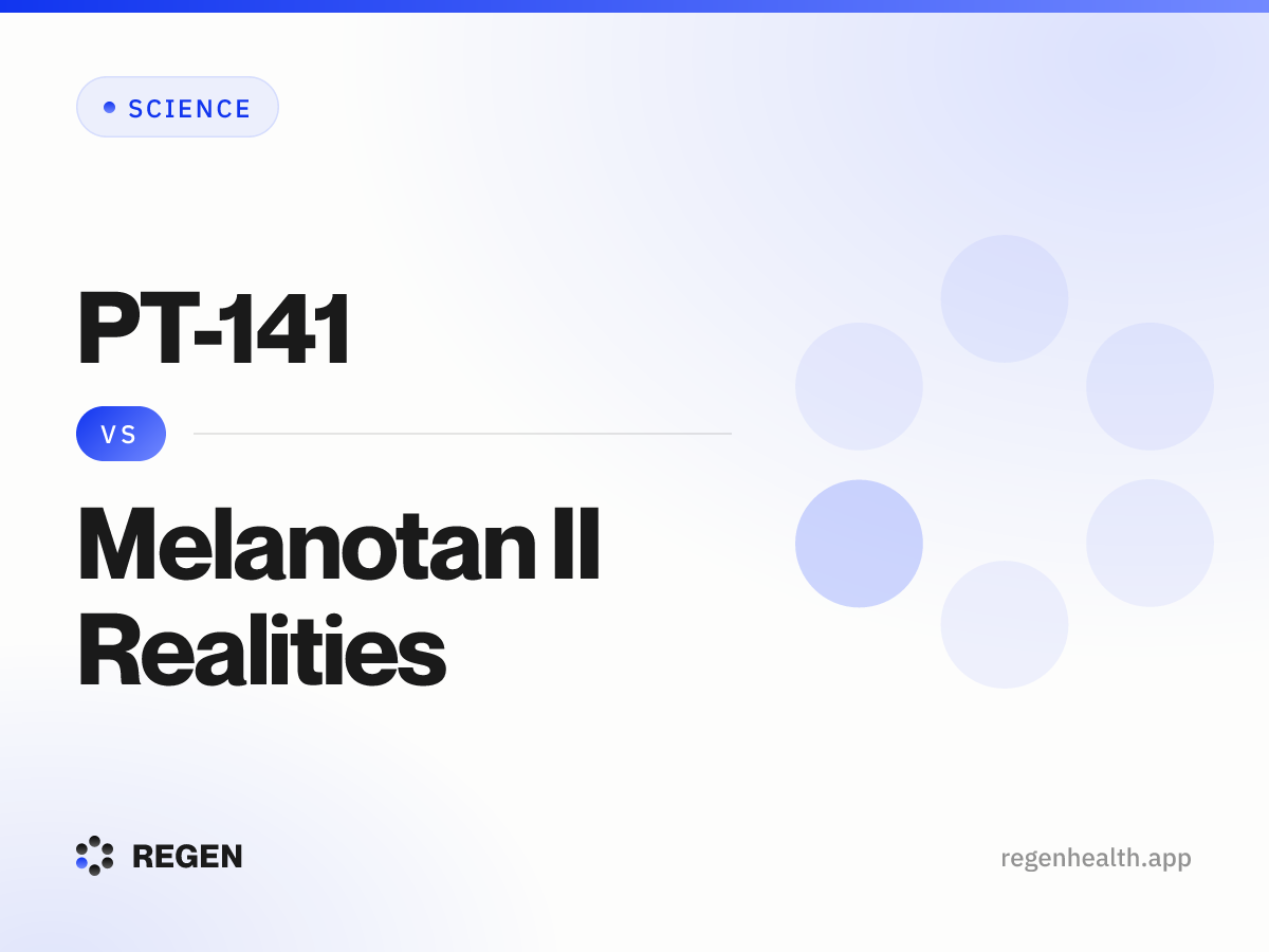 Pharmacological Profiles: PT-141 vs. Melanotan II Realities