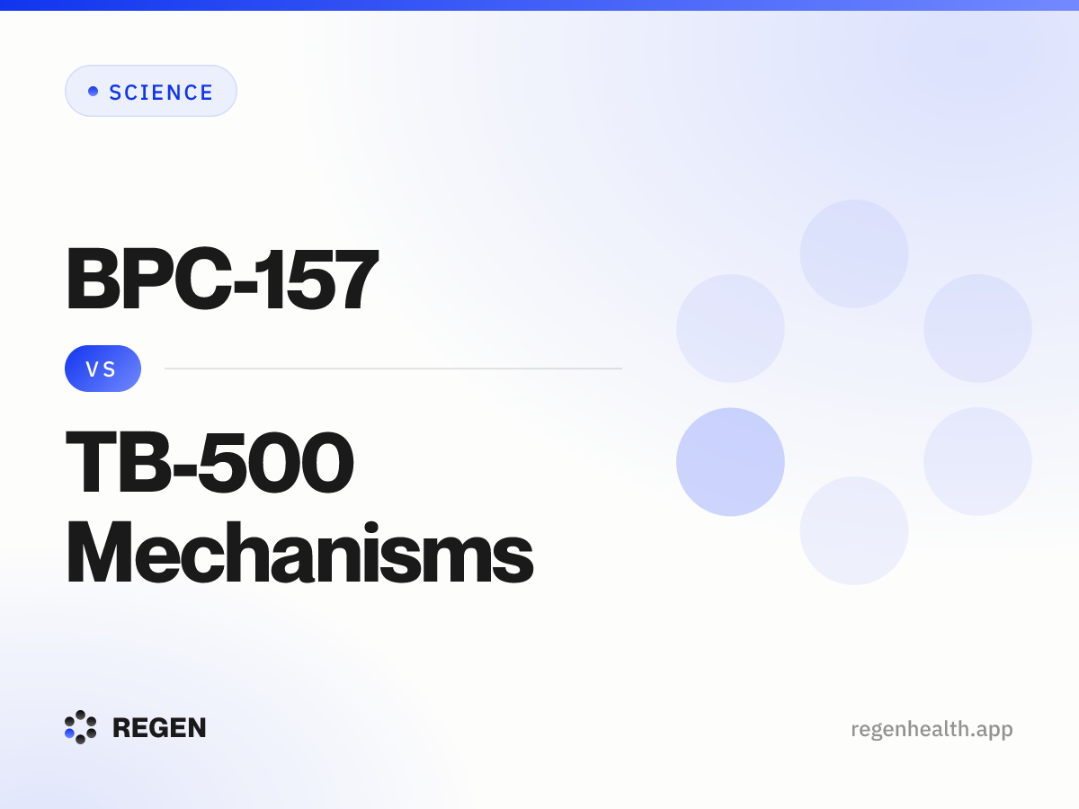 Tissue Recovery: BPC-157 vs TB-500 Mechanisms