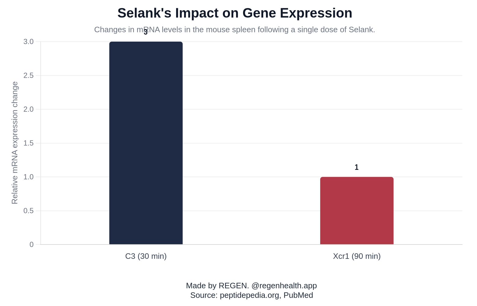 Selank's Impact on Gene Expression